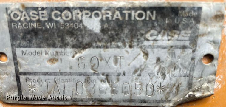 image for item LY9573 2003 Case 60XT  skid steer loader