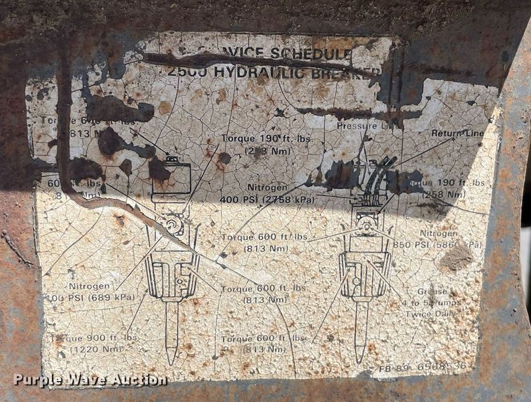 image for item LY9574 Skid steer breaker