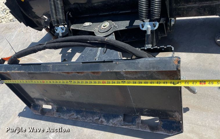image for item LY9575 Quick Attach  skid steer snow pusher