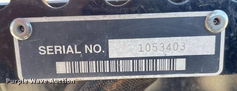 image for item LY9575 Quick Attach  skid steer snow pusher