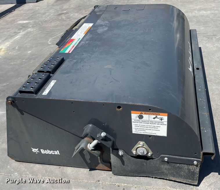 image for item LY9576 2018 Bobcat 72 Sweeper  skid steer sweeper
