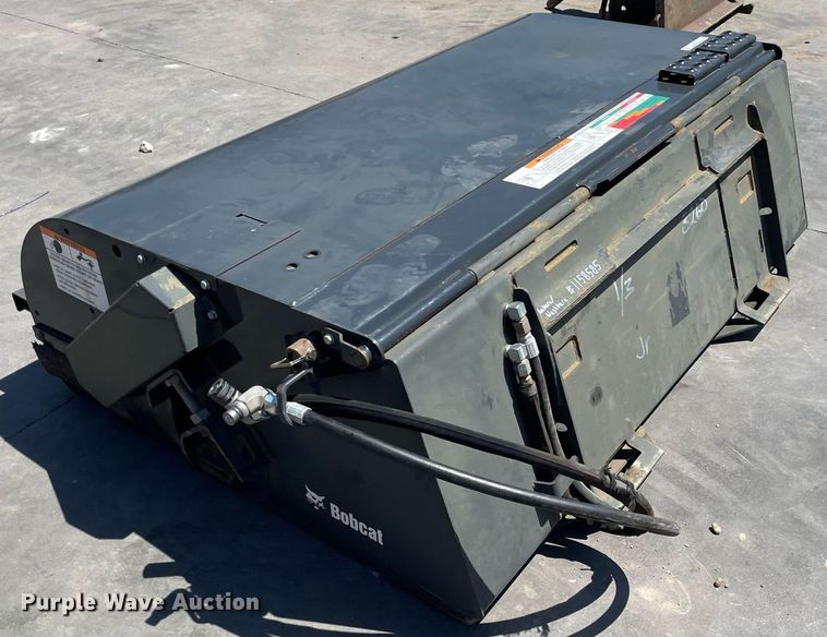 image for item LY9576 2018 Bobcat 72 Sweeper  skid steer sweeper