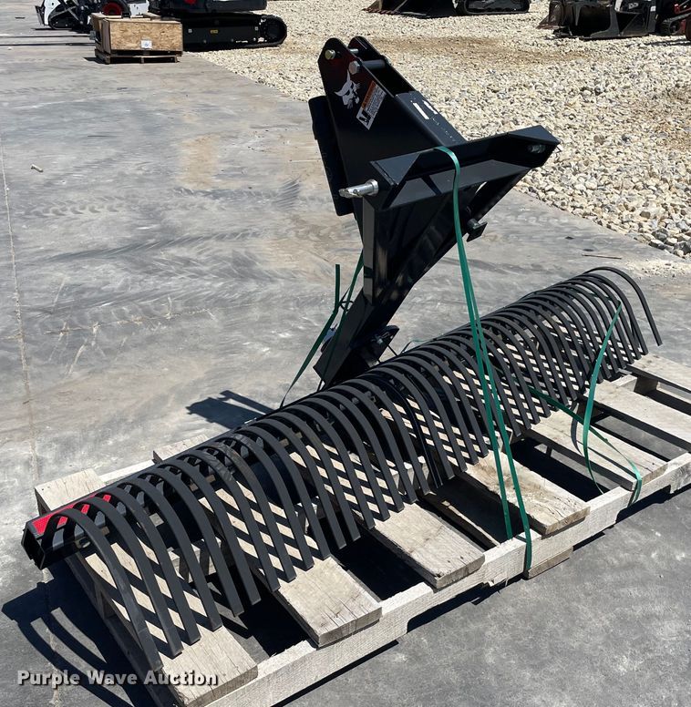 Bobcat Rake 84 landscape rake in Wichita, KS Item LY9577 sold