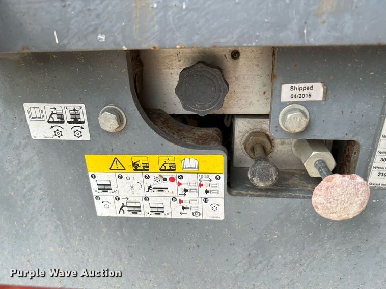 image for item MF9960 Skyjack SJ 4632  scissor lift