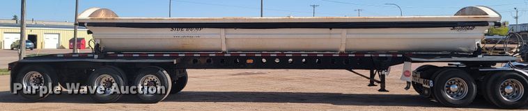 image for item ML9324 2012 Smithco SX3-46-36  side dump trailer