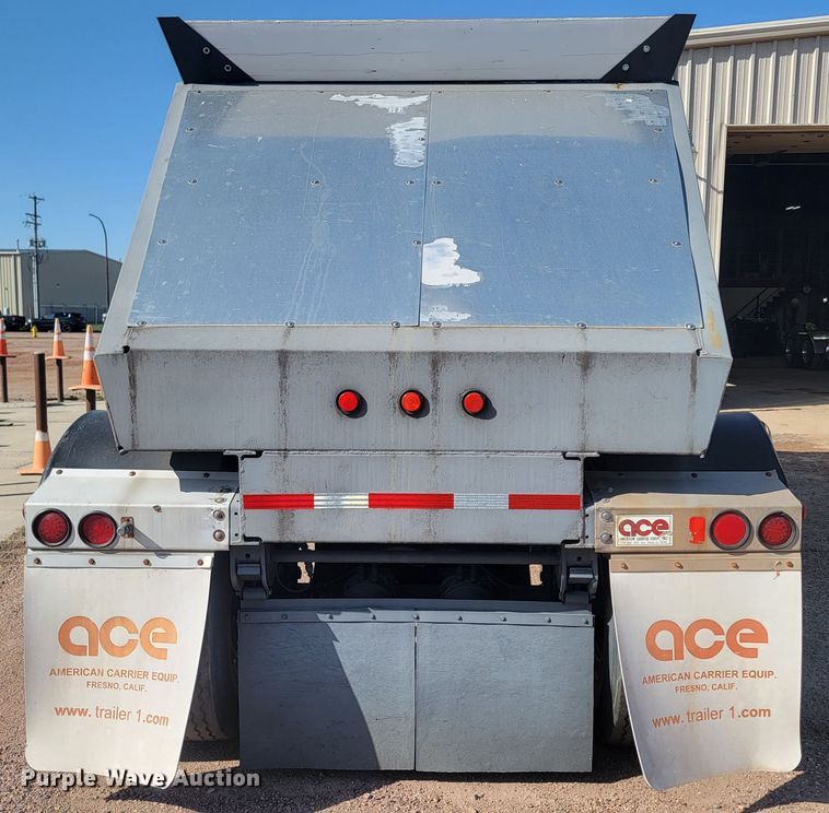 image for item ML9325 2009 American Carrier Equipment  bottom dump trailer