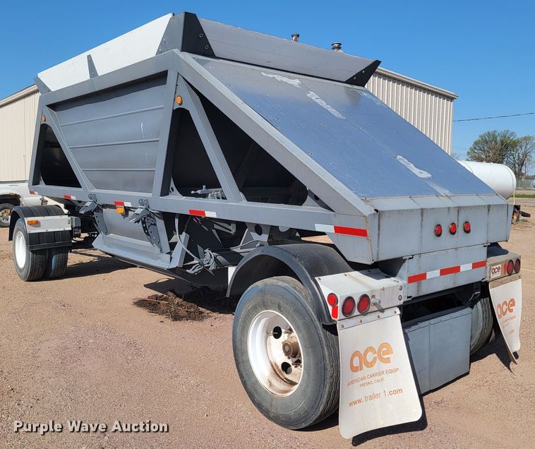 image for item ML9325 2009 American Carrier Equipment  bottom dump trailer