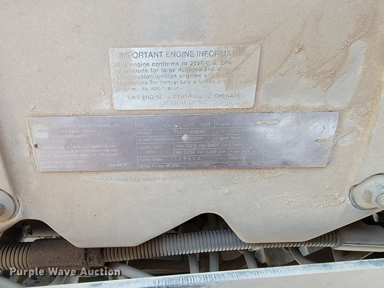 image for item ML9329 2007 Ingersoll Rand SD-160DX TF  single drum vibratory roller