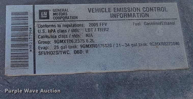 image for item ML9334 2009 Cadillac Escalade ESV  SUV