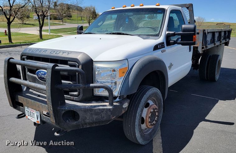 image for item ML9336 2011 Ford F550 Super Duty XL  dump truck
