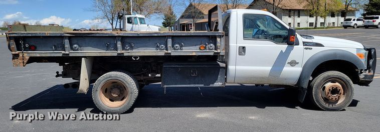 image for item ML9336 2011 Ford F550 Super Duty XL  dump truck