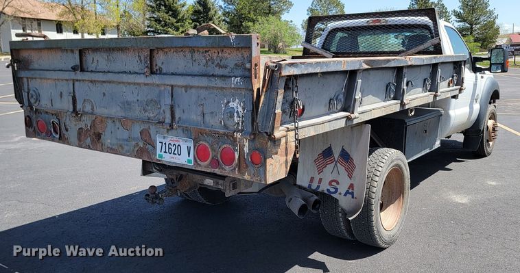 image for item ML9336 2011 Ford F550 Super Duty XL  dump truck