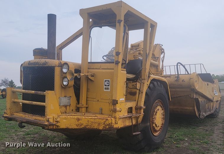 image for item ML9367 1968 Caterpillar 621  conventional scraper