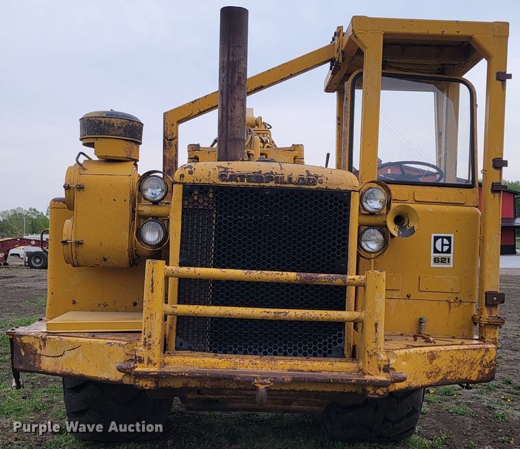 image for item ML9367 1968 Caterpillar 621  conventional scraper
