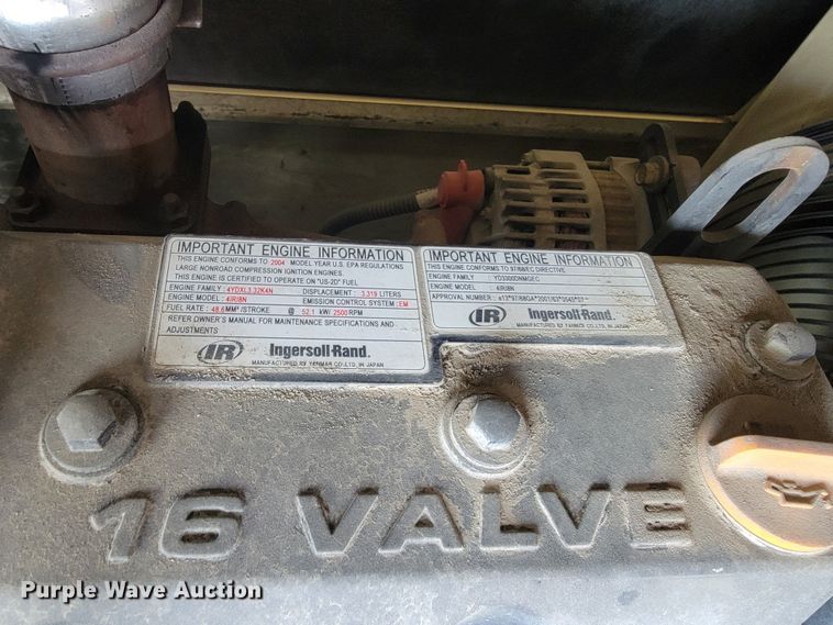 image for item ML9375 2004 Ingersoll Rand 185  air compressor