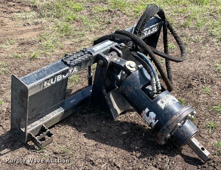 image for item MM9506 Kubota SA35  skid steer auger