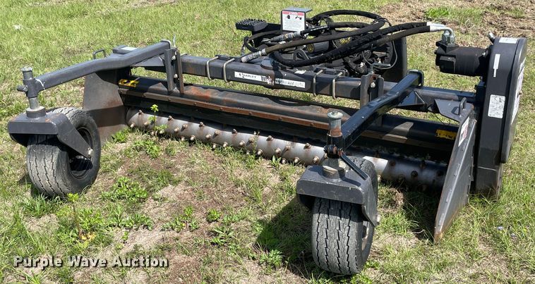 image for item MM9510 2014 Paladin MX8H  skid steer power rake