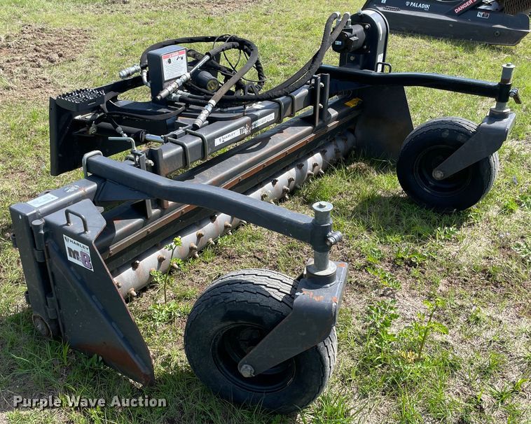 image for item MM9510 2014 Paladin MX8H  skid steer power rake