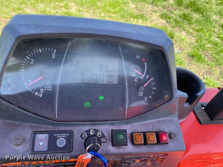 image for item MM9513 Kubota M62  backhoe