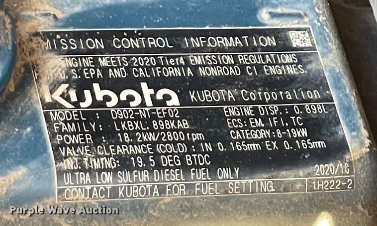 image for item MM9518 Kubota SCL1000  compact utility loader