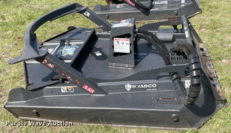 image for item MM9521 2018 Paladin BC66GSE  skid steer rotary mower
