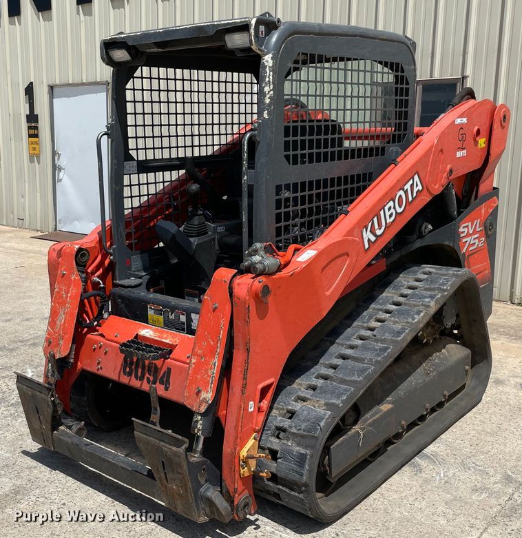 image for item MM9526 2020 Kubota SVL75-2  tracked skid steer loader