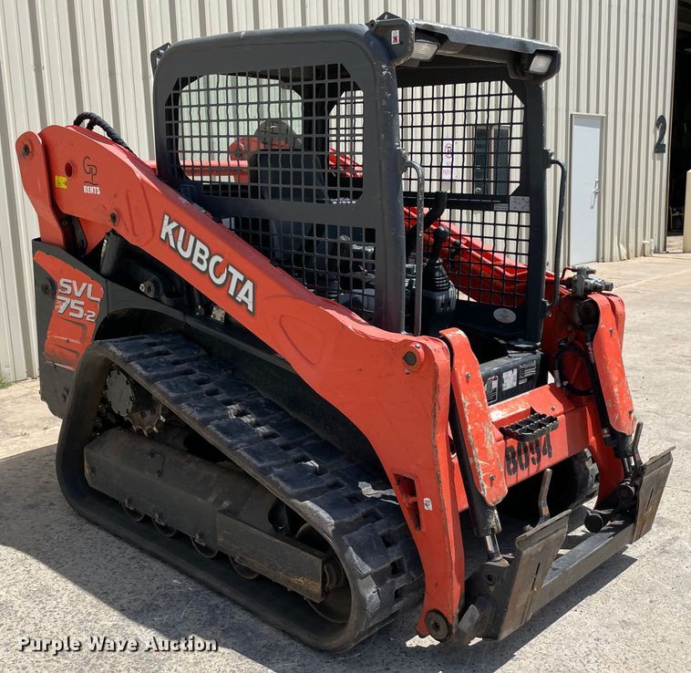 image for item MM9526 2020 Kubota SVL75-2  tracked skid steer loader