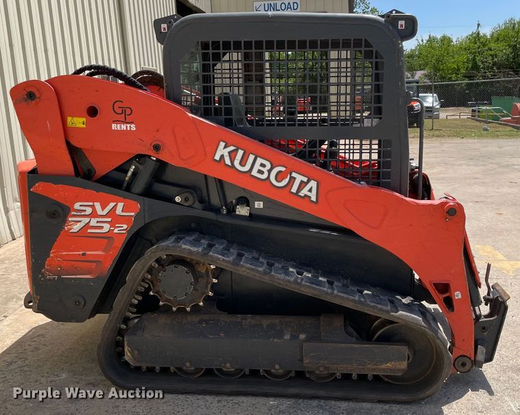 image for item MM9526 2020 Kubota SVL75-2  tracked skid steer loader