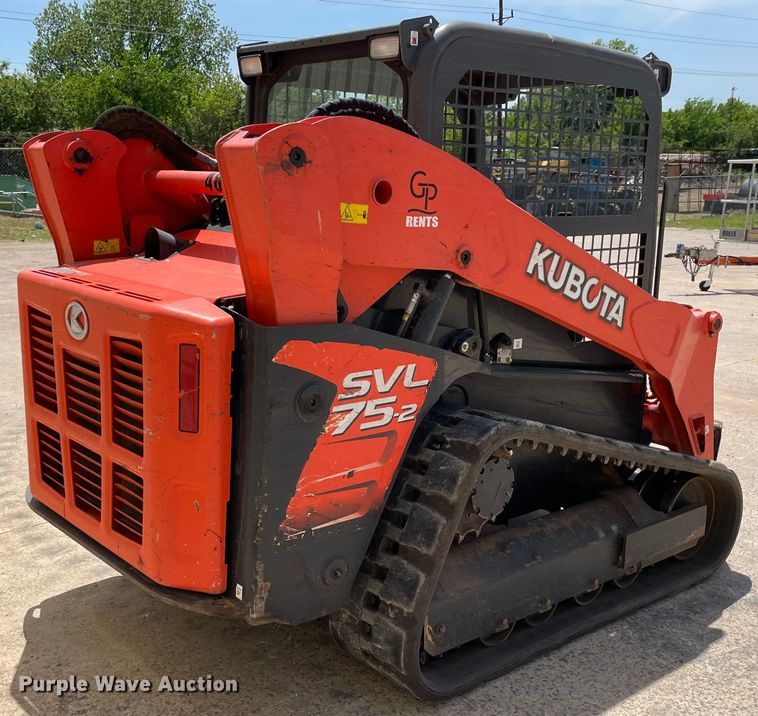 image for item MM9526 2020 Kubota SVL75-2  tracked skid steer loader