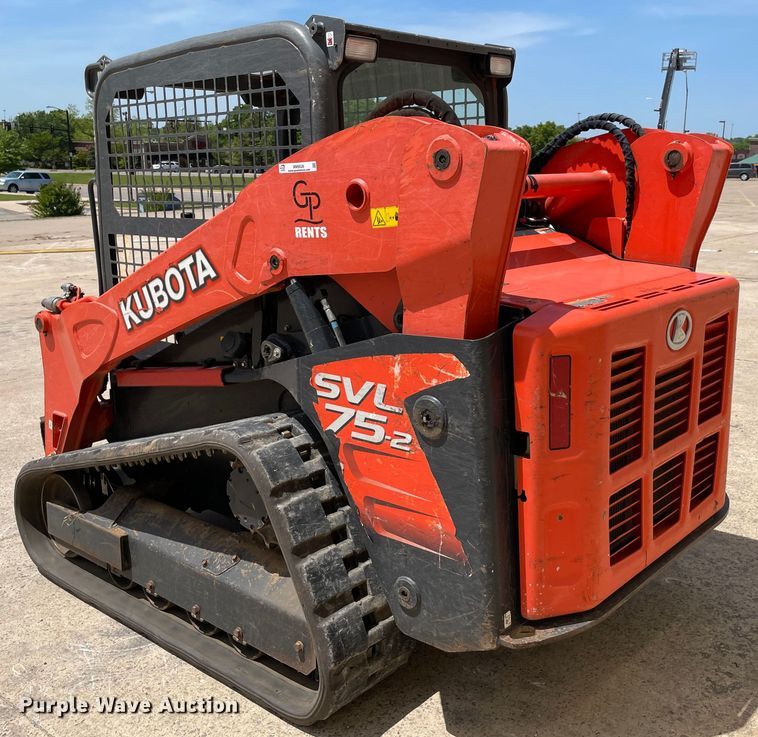image for item MM9526 2020 Kubota SVL75-2  tracked skid steer loader