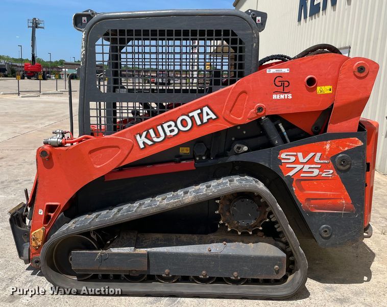 image for item MM9526 2020 Kubota SVL75-2  tracked skid steer loader