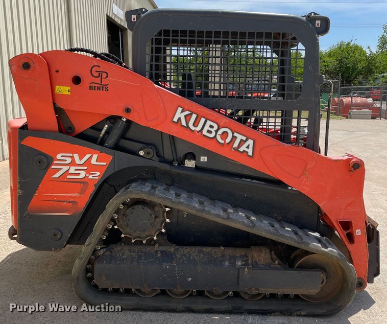 image for item MM9527 2019 Kubota SVL75-2  tracked skid steer loader