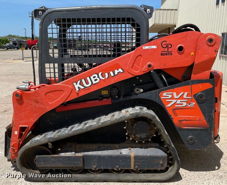 image for item MM9527 2019 Kubota SVL75-2  tracked skid steer loader