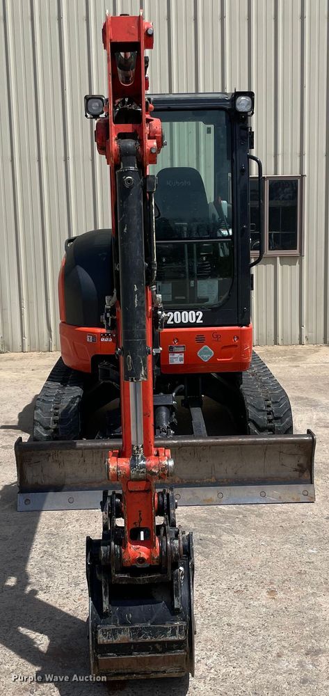 image for item MM9528 2021 Kubota U35-4  mini excavator