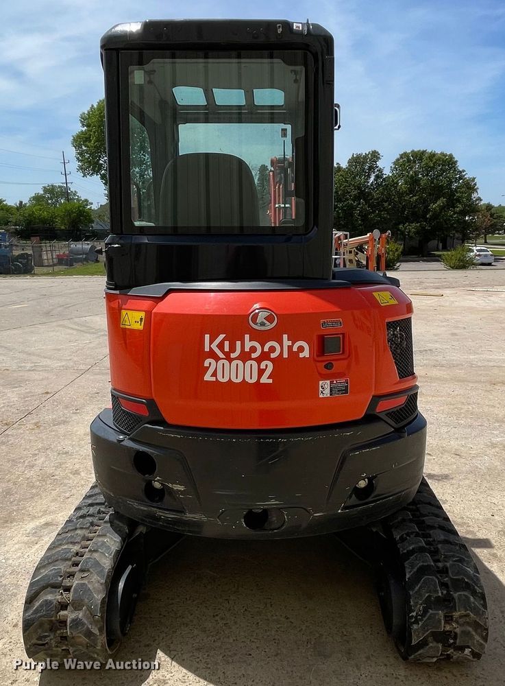 image for item MM9528 2021 Kubota U35-4  mini excavator