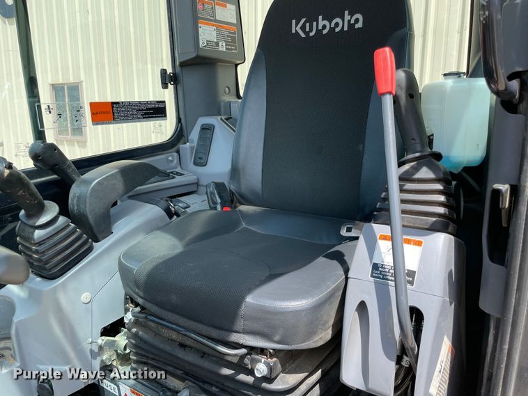 image for item MM9528 2021 Kubota U35-4  mini excavator