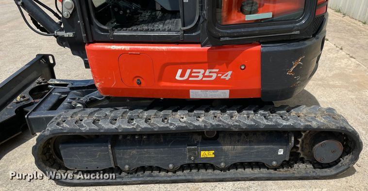 image for item MM9528 2021 Kubota U35-4  mini excavator