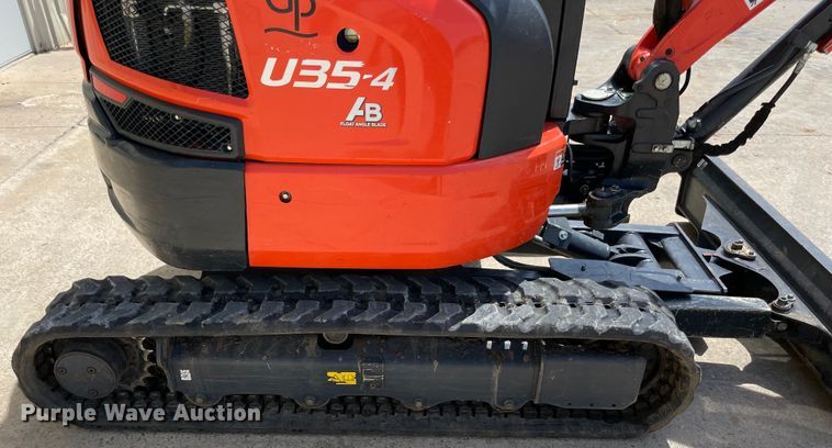 image for item MM9528 2021 Kubota U35-4  mini excavator
