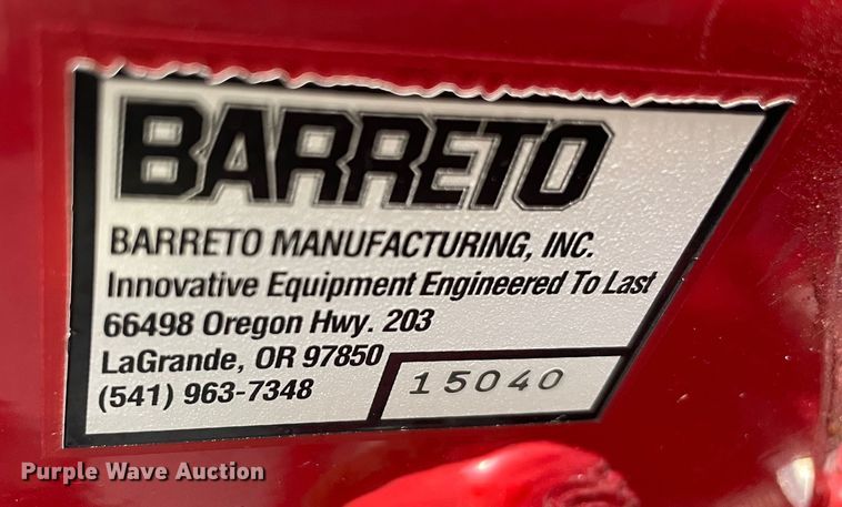 image for item MM9530 Barreto 1320  rear tine tiller