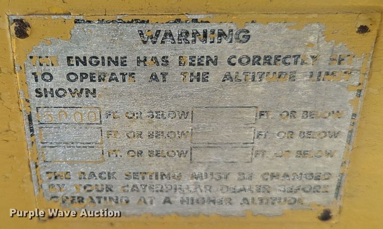 image for item MN9995 Caterpillar D7  tack rig