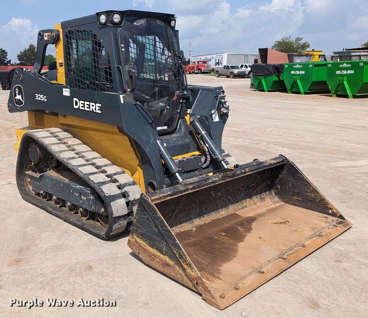 image for item MO9022 2022 John Deere 325G  tracked skid steer loader
