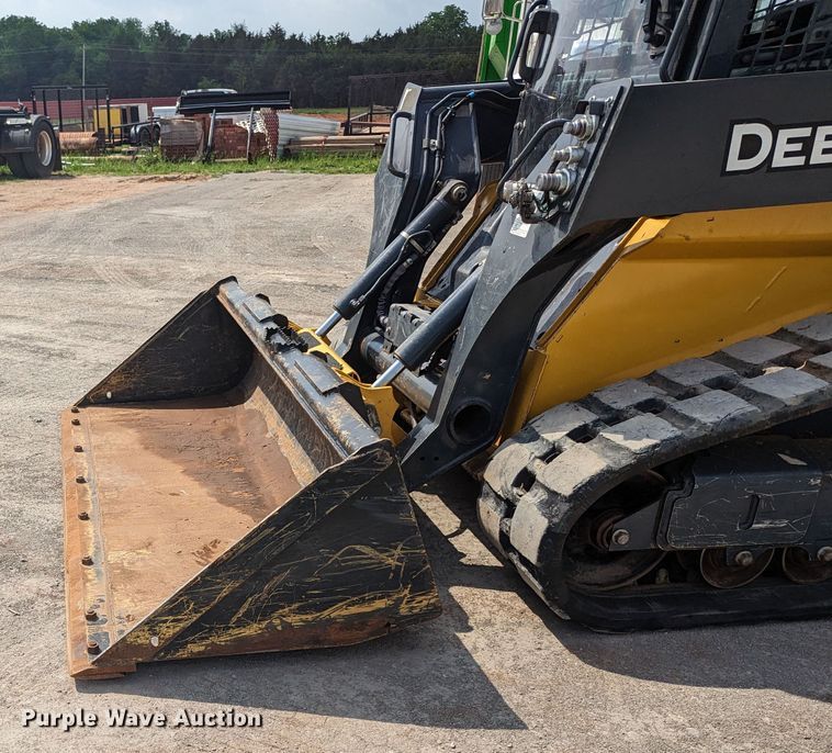 image for item MO9022 2022 John Deere 325G  tracked skid steer loader