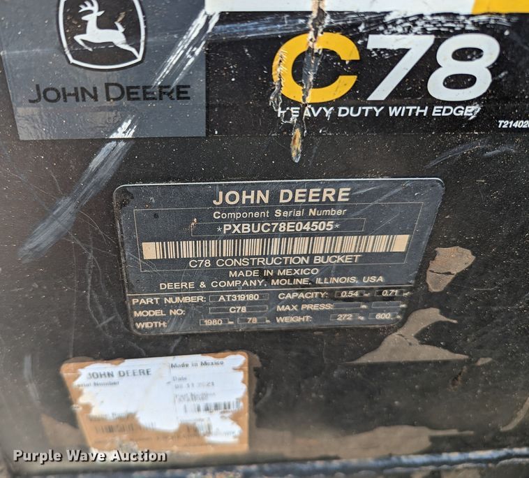 image for item MO9022 2022 John Deere 325G  tracked skid steer loader