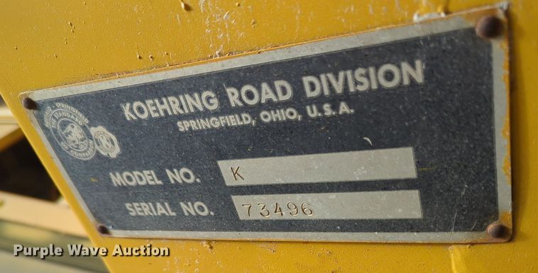 image for item MO9027 Koehring K  chip spreader