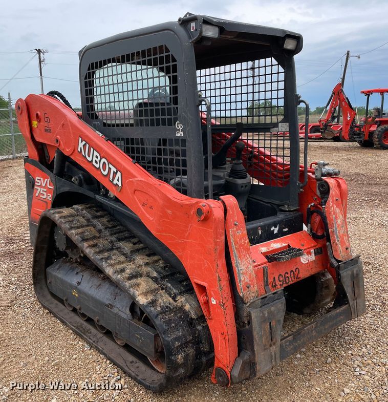 image for item MR9038 2020 Kubota SVL75-2  tracked skid steer loader