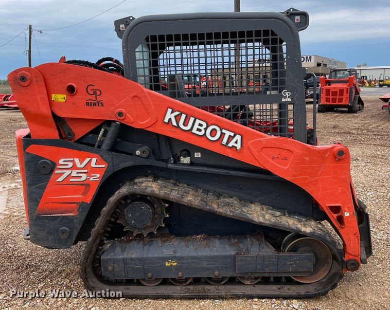 image for item MR9038 2020 Kubota SVL75-2  tracked skid steer loader