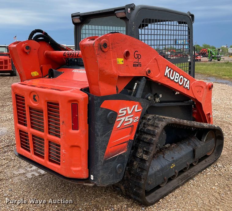 image for item MR9038 2020 Kubota SVL75-2  tracked skid steer loader
