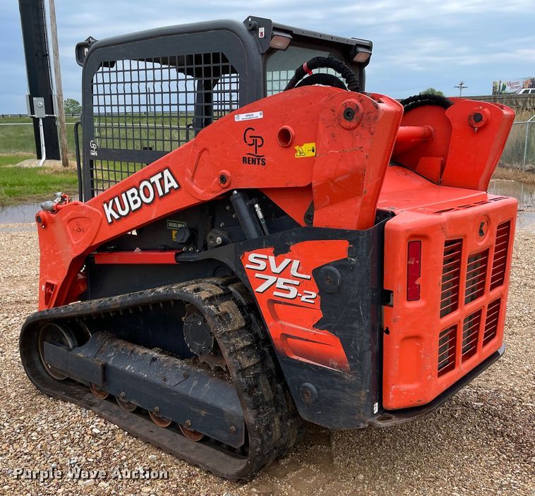 image for item MR9038 2020 Kubota SVL75-2  tracked skid steer loader