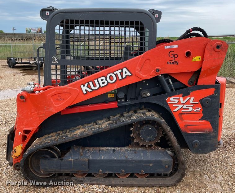 image for item MR9038 2020 Kubota SVL75-2  tracked skid steer loader