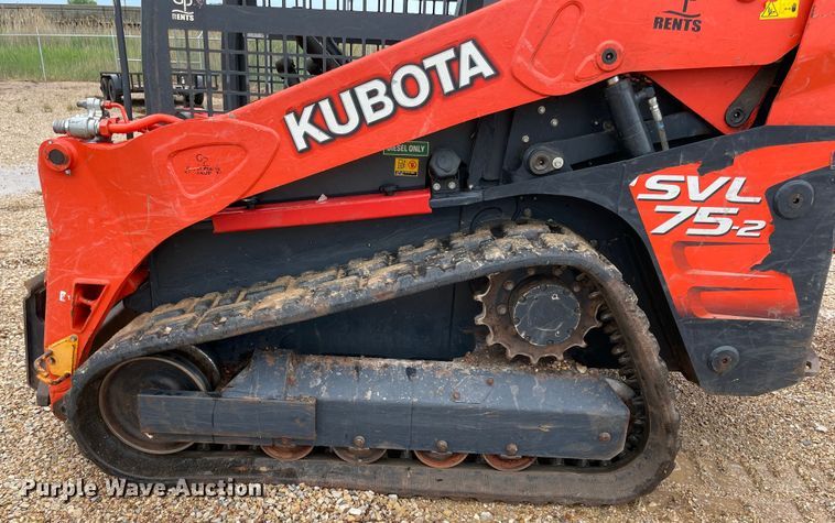image for item MR9038 2020 Kubota SVL75-2  tracked skid steer loader